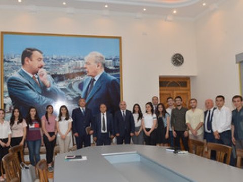 Komitə sədri “SABAH” qrupunun  tələbələri ilə  GÖRÜŞDÜ