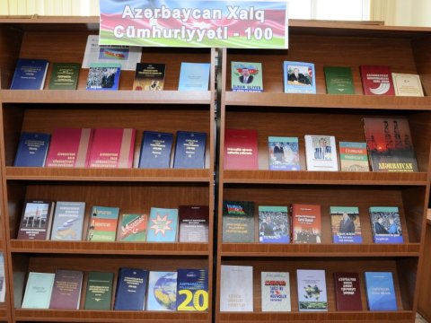 ADNSU-da Azərbaycan Xalq Cümhuriyyətinin 100 illiyinə həsr edilmiş sərgi açılıb