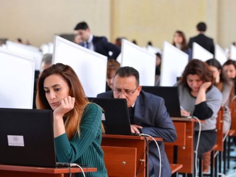Ədliyyə orqanlarında işləmək istəyənlər üçün keçirilmiş test imtаhаnının nəticələri açıqlandı