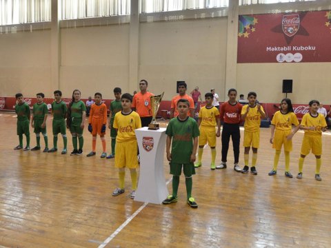“Coca-Cola məktəbli kuboku” turnirinə yekun vurulub  
