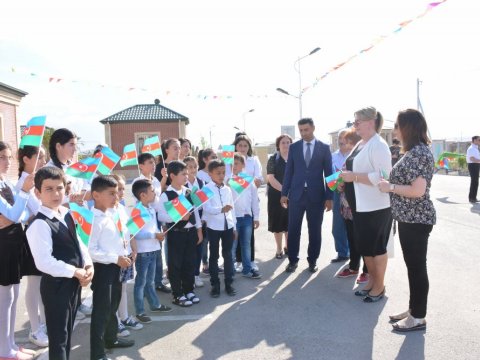 Bakının bu məktəbi Cocuq Mərcanlı məktəbi ilə qardaşlaşdı  