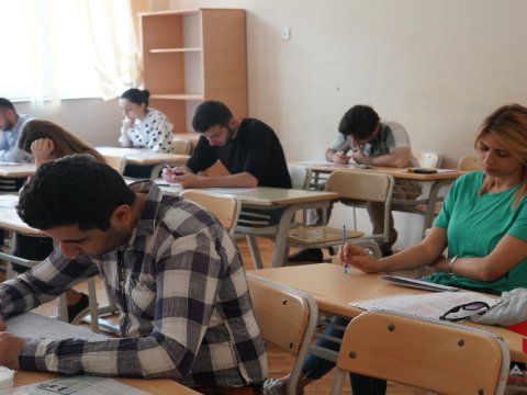 Magistraturaya qəbul imtahanının II mərhələsi başa çatıb - VİDEO+FOTOLAR    