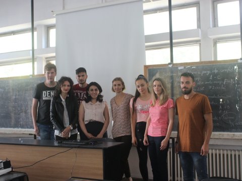 Qərbi Kaspinin müəllimləri Rumıniya Universitetində- FOTOLAR