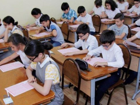 Liseylərin V və VII siniflərinə qəbulla bağlı müsabiqə keçirilib