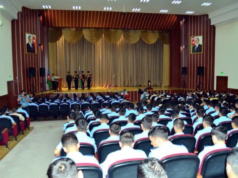 Cəmşid Naxçıvanski adına Hərbi Liseyin məzunlarının növbəti buraxılışı keçirilib