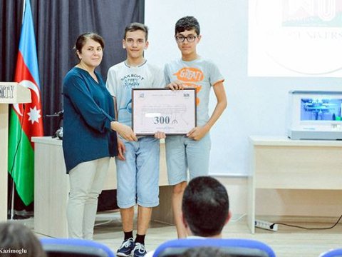 Qərbi Kaspi Universitetində Mühəndislik Forumu keçirilib - FOTOLAR   