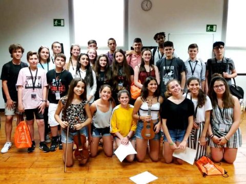 Bakı məktəbliləri İspaniyada - FOTO