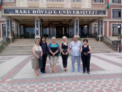 Gürcüstanlı alimlər BDU-da olublar