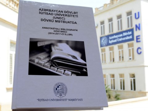 UNEC haqqında biblioqrafik göstərici nəşr edilib  