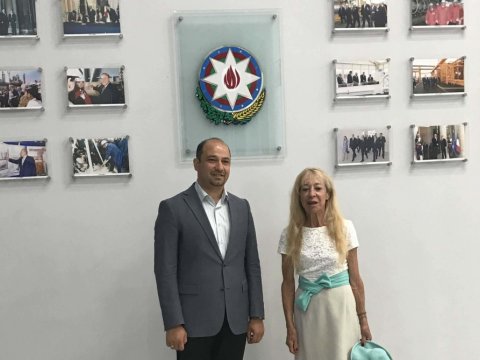 Tanınmış fransalı jurnalist UFAZ-da