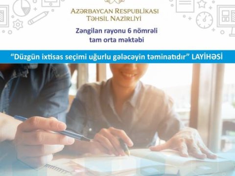 “Düzgün ixtisas seçimi uğurlu gələcəyin təminatıdır” LAYİHƏSİ başladı