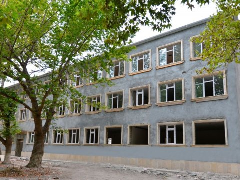 Ölkəmizin müxtəlif bölgələrində 34 yeni məktəb binası tikilir