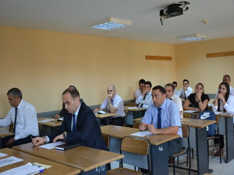 İlahiyyat İnstitutunda sınaq dərs keçirildi - FOTO    