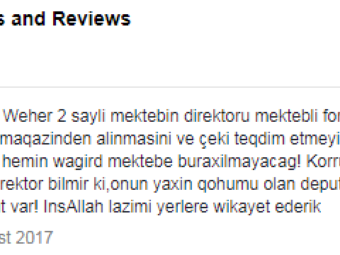 “Kim nə deyir, mənə maraqlı da deyil” – Məktəb direktoru - VİDEO