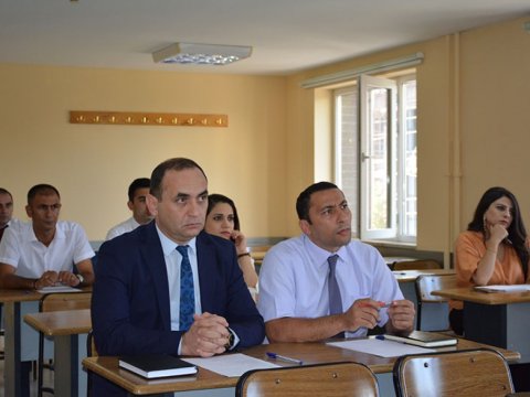 İlahiyyat İnstitutunda növbəti sınaq dərsi keçirildi