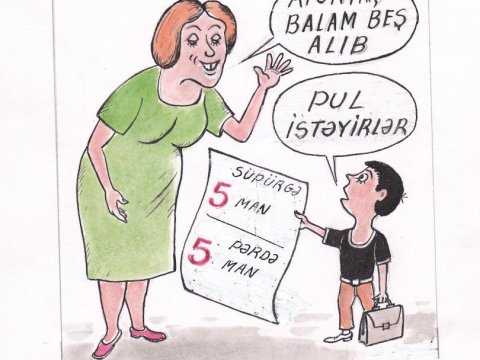 Təhsil gündəmini karikaturalarda izlə - AzEdu.az-dan daha bir layihə  