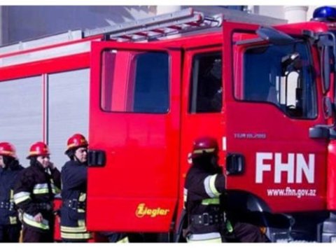 Bakıda uşaq bağçası yandı  