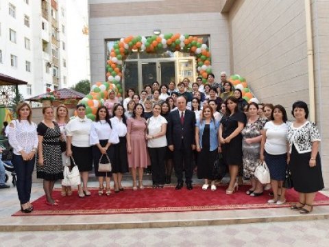  Sumqayıtda “Kaspi” uşaq bağçası istifadəyə verilib