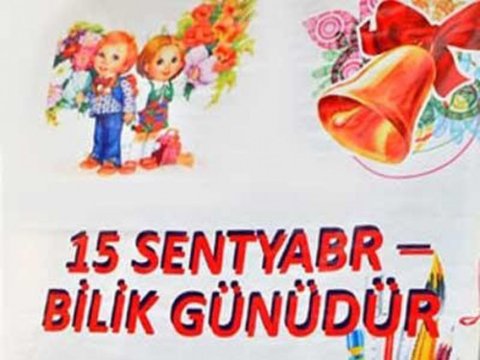 Bu gün respublika üzrə 165.780 şagird üçün ilk zəng çalınıb  
