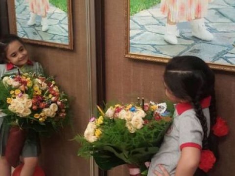 Məşhurlar övladlarını məktəbə yola saldı - FOTO