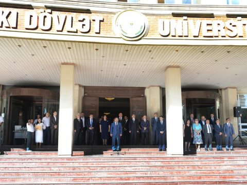 Bakı Dövlət Universitetində “Bilik günü” qeyd olundu - FOTOLAR