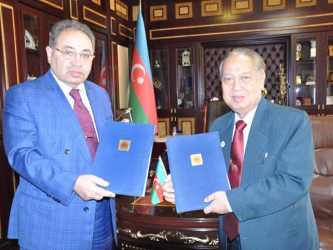 BDU ilə Darüssəlam Qontor Universiteti arasında  memorandum imzalanıb  