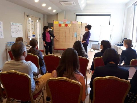 Qərbi Kaspi Universitetinin müəllimləri Gürcüstanda təlimlərdə iştirak ediblər