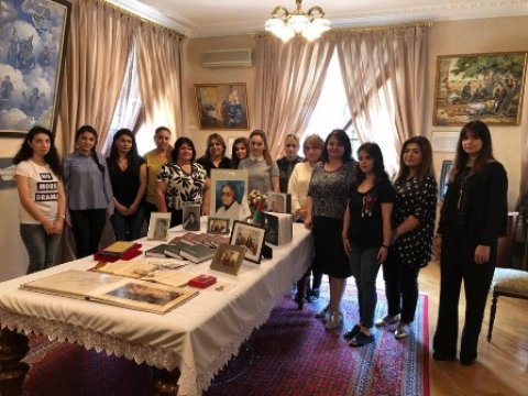 AMEA-da Turan Cavidin 95 illiyinə həsr olunan elmi sessiya keçirilib
