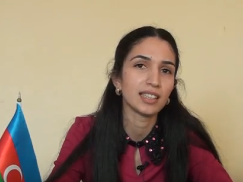 Cəbhə xəttinə ən yaxın məktəbdə işləyən gənc xanım – “Həm güllə səsindən, həm də düşməndən niyə qorxmalıyam ki?!”