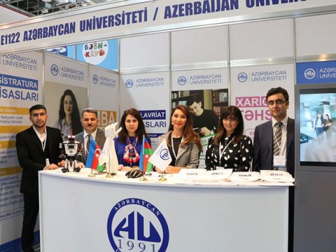 Azərbaycan Universiteti “Education 2018” sərgisində güzəştli şərtlərlə təhsil təklif edir  