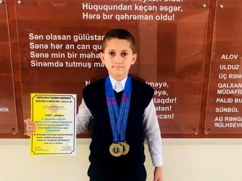 Paytaxt məktəbliləri beynəlxalq yarışlarda uğur qazandılar