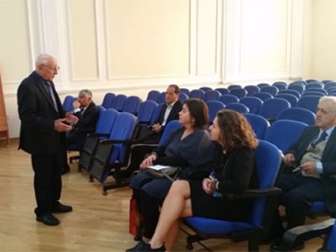 Arktika Elmlər Akademiyasının prezidenti AMEA-nın İdarəetmə Sistemləri İnstitutunda 