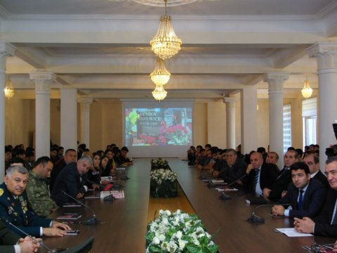 Azərbaycan Texniki Universitetinin şəhid olmuş məzunlarının xatirəsi anılıb  