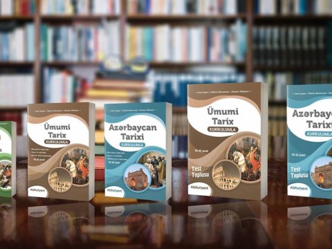 Hər bir abituriyentin sevimli kitabına çevrilən dərs vəsaitləri