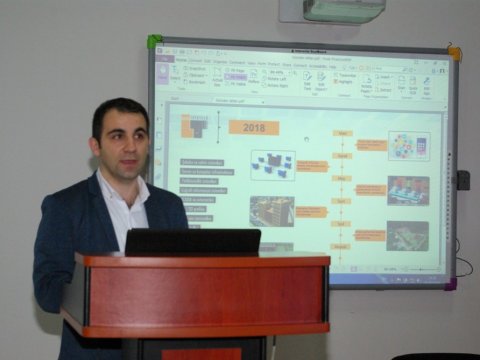 Tələbələrə “3D qrafika”sı mövzusunda seminar keçirildi