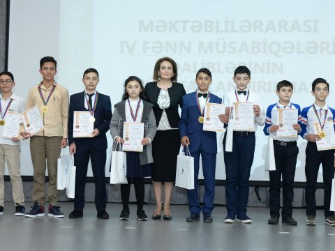 Respublika fənn müsabiqəsi qaliblərinin mükafatlandırılması mərasimi keçirildi  