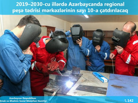 Regional peşə tədrisi mərkəzlərinin sayı 10-a çatdırılacaq  
