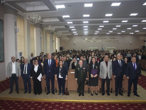 Universitetdə  Mehdi Hüseynzadənin xatirəsi anıldı