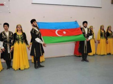 BMU-da Bayrağı Günü keçirildi - FOTO