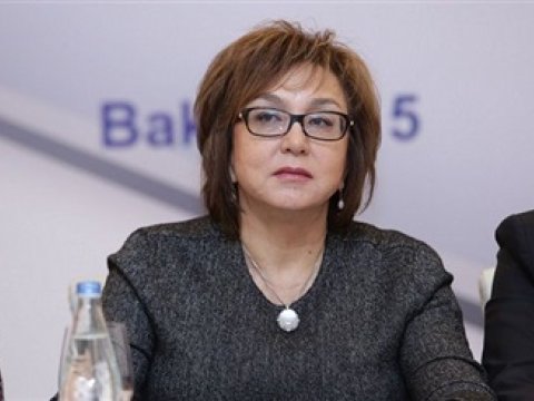 Məleykə Abbaszadə Xızıda vətəndaşları qəbul edib