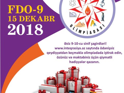Şagirdlərin NƏZƏRİNƏ! Fənlərin Dostluğu Olimpiadasının yeni buraxılışı təşkil olunacaq