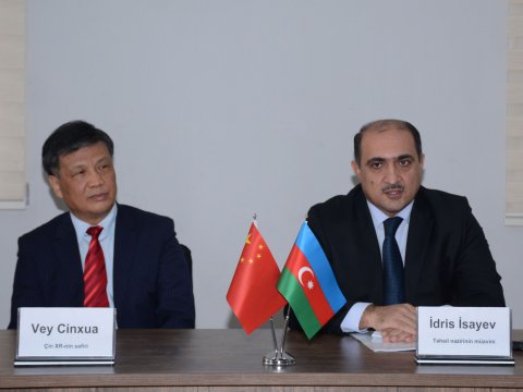 Yeni nazir müavini təhvil-təslim aktı imzaladı - FOTO