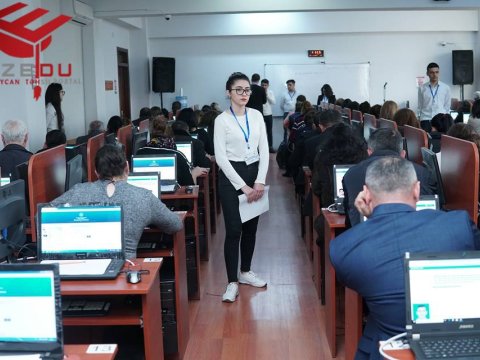 Direktorların işəqəbul imtahanında ən yüksək nəticə göstərən NAMİZƏD