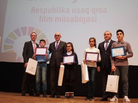 Respublika uşaq film müsabiqəsinin qalibləri mükafatlandırıldı - FOTO  