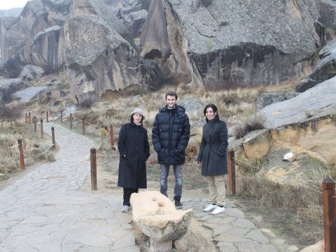 Hacıbəylinin varisləri Azərbaycanın tarixi ilə tanış olublar