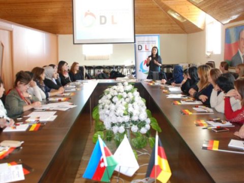 “Alman Dili Müəllimləri” İctimai Birliyinin təqdimatı oldu  