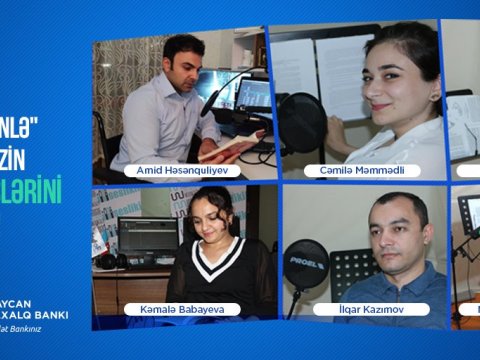 Fiziki məhdudiyyətli gənclərdən möhtəşəm jest, mükəmməl səsləndirmə - Beynəlxalq Bankla \