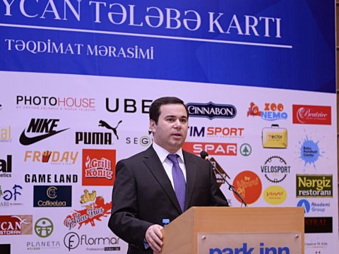 Azərbaycanda bütün tələbələr güzəştli kartla təmin olunub - Şahin İsmayılov