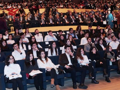 Azərbaycan tələbələrinin II qurultayı keçirilib - FOTO