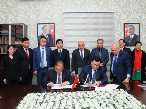 ADNSU  ilə Çin Universiteti arasında əməkdaşlıq